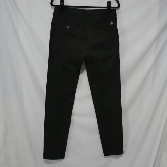 ZARA | size 30 | Black Cotton Denim | Button and Zipper Closure - Picture 2 of 16